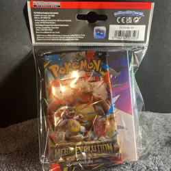 Pokemon Mega Evolution Mini Portfolio Binder & Booster Pack Pokemon - NEW SEALED - Image 2