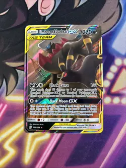 Umbreon & Darkrai GX - 125/236 - Pokemon Unified Minds Sun Moon Rare Card NM - Image 1