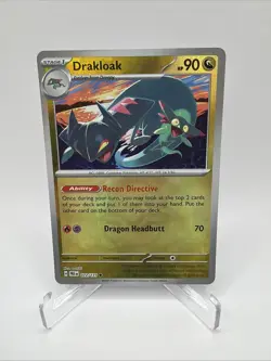 Drakloak [Poke Ball] 72/131 Pokemon TCG 2025 Common Holo Prismatic Evolutions NM - Image 1