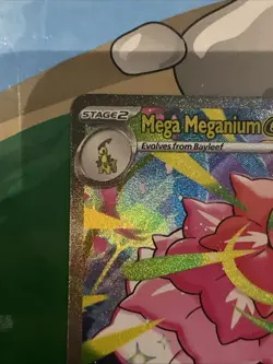 Pokemon Mega Meganium EX SIR 272/217 Ascended Heroes English Mint Condition TCG - Image 3