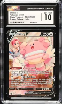 Blissey V TG22/TG30 Pokemon Center Lady CGC 10 - Image 1