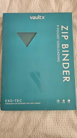 Vault x 9 Card Binder Teal Holds 360 Cards Pokemon TCG - Image 1