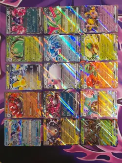 Pokemon EX Bundle 15 Cards Japanese Various Sets No Duplicates NM - Image 1