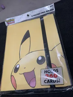 🔥Ultra Pro Pokemon - Pikachu - 9 Pocket Pro Binder - Holds up to 360 cards🔥 - Image 2