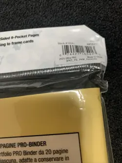 🔥Ultra Pro Pokemon - Pikachu - 9 Pocket Pro Binder - Holds up to 360 cards🔥 - Image 5