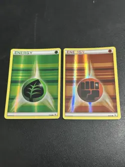 Pokemon Generations - Holo - Energy Cards - Fighting (80/83) - Leaf (75/83) - Image 1