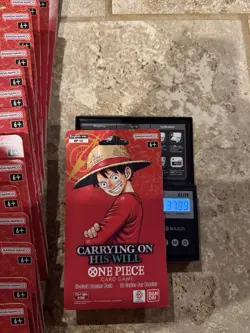 One Piece OP-13 CARRYING ON HIS WILL Sleeved Booster Pack Heavy 37.89G🔥 - Image 1