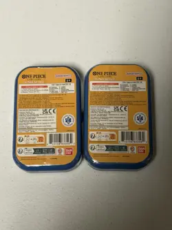 One Piece TCG Tin Pack Set Vol. 2 (TS-02, OP13) New Factory Sealed Set Of 2 - Image 2