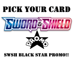 Pokemon Sword & Shield Black Star Promo - Pick Your Card - SWSH - ALL PACK FRESH - Image 1