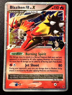 Blaziken FB LV.X 142/147 Platinum Supreme Victors Pokemon Card Holo Foil Rare HP - Image 1