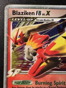 Blaziken FB LV.X 142/147 Platinum Supreme Victors Pokemon Card Holo Foil Rare HP - Image 3