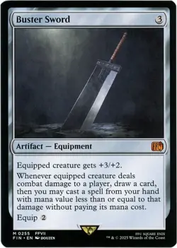 Buster Sword - 0255 - Final Fantasy - MTG - NM/M - Image 1