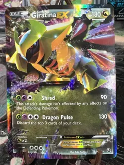 Pokemon Giratina EX TCG Holo Ultra Rare Card 92/124 Dragons Exalted LP-NM - Image 1
