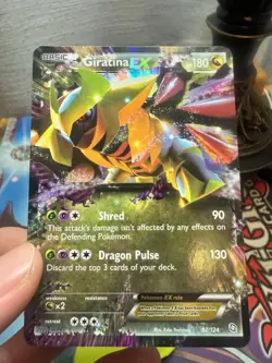 Pokemon Giratina EX TCG Holo Ultra Rare Card 92/124 Dragons Exalted - Image 1