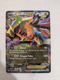 Pokemon Giratina EX TCG Holo Ultra Rare Card 92/124 Dragons Exalted NM - Image 1