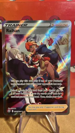 POKEMON TCG RAIHAN GG65/GG70 FULL ART GALARIAN GALLERY NM CROWN ZENITH - Image 1