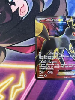 Umbreon EX 119/124 Pokemon Fates Collide Full Art Ultra Rare Card NM - Image 2