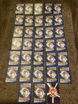 Pokemon Gym Challenge 33 Card Lot - Rare Uncommon Giovanni Brock Misty Challenge - Image 2