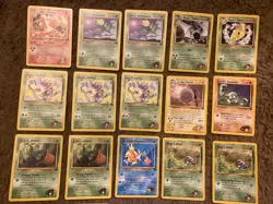 Pokemon Gym Challenge 33 Card Lot - Rare Uncommon Giovanni Brock Misty Challenge - Image 3