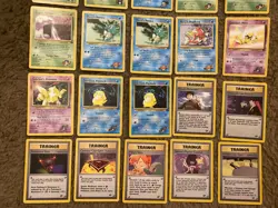 Pokemon Gym Challenge 33 Card Lot - Rare Uncommon Giovanni Brock Misty Challenge - Image 4