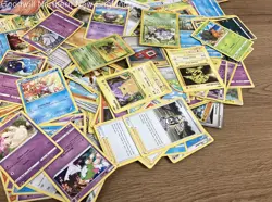 2.5LB Lot of Assorted Various Mixed Pokemon Cards TCG CCG Trading Cards - Image 4