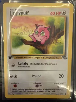 Jigglypuff 1st Edition Jungle Card 54/64 Near Mint Condition X4 - Image 2