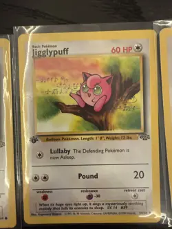 Jigglypuff 1st Edition Jungle Card 54/64 Near Mint Condition X4 - Image 4