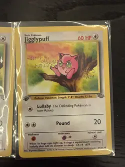 Jigglypuff 1st Edition Jungle Card 54/64 Near Mint Condition X4 - Image 5