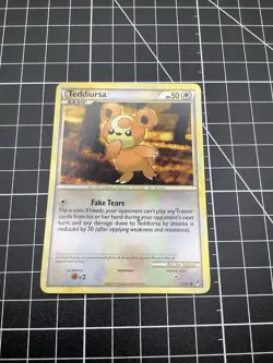 Teddiursa Pokemon Card 73/95 - Call Of Legends - Pokemon TCG Non-Holo - Image 1