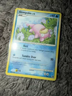 Pokemon Diamond & Pearl Great Encounters - Slowpoke (Common) Card 82/106 - LP - Image 1