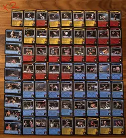 WWE WWF LOT OF RAW DEAL 725+ CARDS, 350+ Unique NM+ Pictured Duplicates - Image 2
