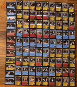 WWE WWF LOT OF RAW DEAL 725+ CARDS, 350+ Unique NM+ Pictured Duplicates - Image 4
