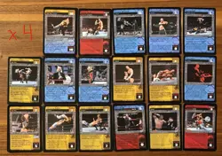 WWE WWF LOT OF RAW DEAL 725+ CARDS, 350+ Unique NM+ Pictured Duplicates - Image 5