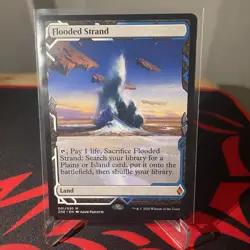 MTG Flooded Strand Zendikar Rising: Expedition 001/030 - Image 1