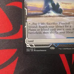 MTG Flooded Strand Zendikar Rising: Expedition 001/030 - Image 5
