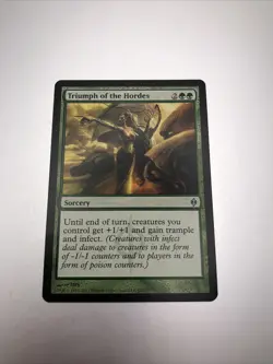 Triumph of the Hordes New Phyrexia MTG Magic The Gathering MINT - Image 1