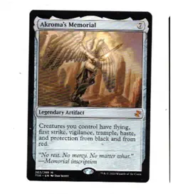 Akroma's Memorial Time Spiral Remastered Magic Regular #262 Out-of-Pack Quality - Image 1