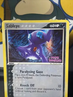 Pokemon TCG Sableye 31/110 Holon Phantoms Reverse Holo Rare Stamped - Image 3