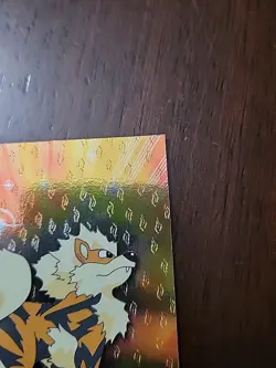 LP! FLAMES Holo Arcanine #59 - Topps Pokemon Series 1 Black Logo 1999 - Image 4
