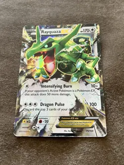 Pokemon TCG Lot Rayquaza EX 75/108 Charizard EX 12/106 Groudon EX Manectric EX - Image 2