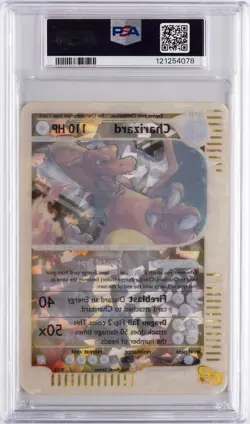 2003 POKEMON SKYRIDGE BOX TOPPER #9 CHARIZARD PSA 10 - Image 2