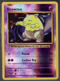 Drowzee 49/108 Reverse Holo Common XY Evolutions Pokemon TCG Near Mint - Image 1
