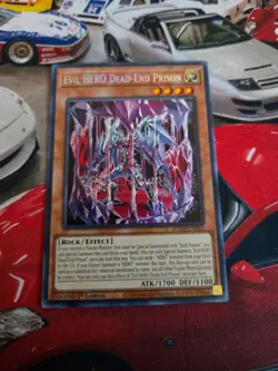 Yu-Gi-Oh! Evil HERO Dead-End Prison (SecRare) SUDA-EN002 Supreme Darkness 1st Ed - Image 3