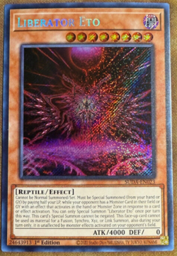 Yu-Gi-Oh! - Liberato Eto - SUDA-EN023 - Secret Rare - Supreme D - NM/M - Image 1