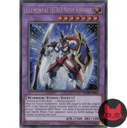 Yugioh Elemental HERO Neos Knight BLHR-EN064 Secret Rare 1st Edition NM - Image 1