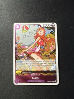 Nami PRB02-012 R Premium Booster -The Best- Vol. 2 Foil One Piece Card - Image 1