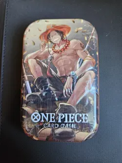 One Piece Tin Pack Set Vol 2 | TS-02 OP-13 Factory Sealed Portgas.D.Ace & Sabo - Image 1