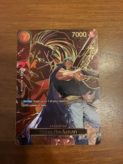 Benn.Beckman (SP) - Carrying On His Will (OP13) OP09-009 One Piece TCG - Image 1