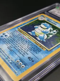 Pokemon Base Set Unlimited Blastoise 2/102 Holo Rare 1999 CGC 7.5 NM+ - Image 5