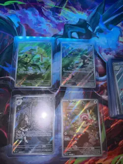 Pokemon TCG Lot Of 12 Including Charcadet Sealed Promo And 151 Caterpie IR - Image 2